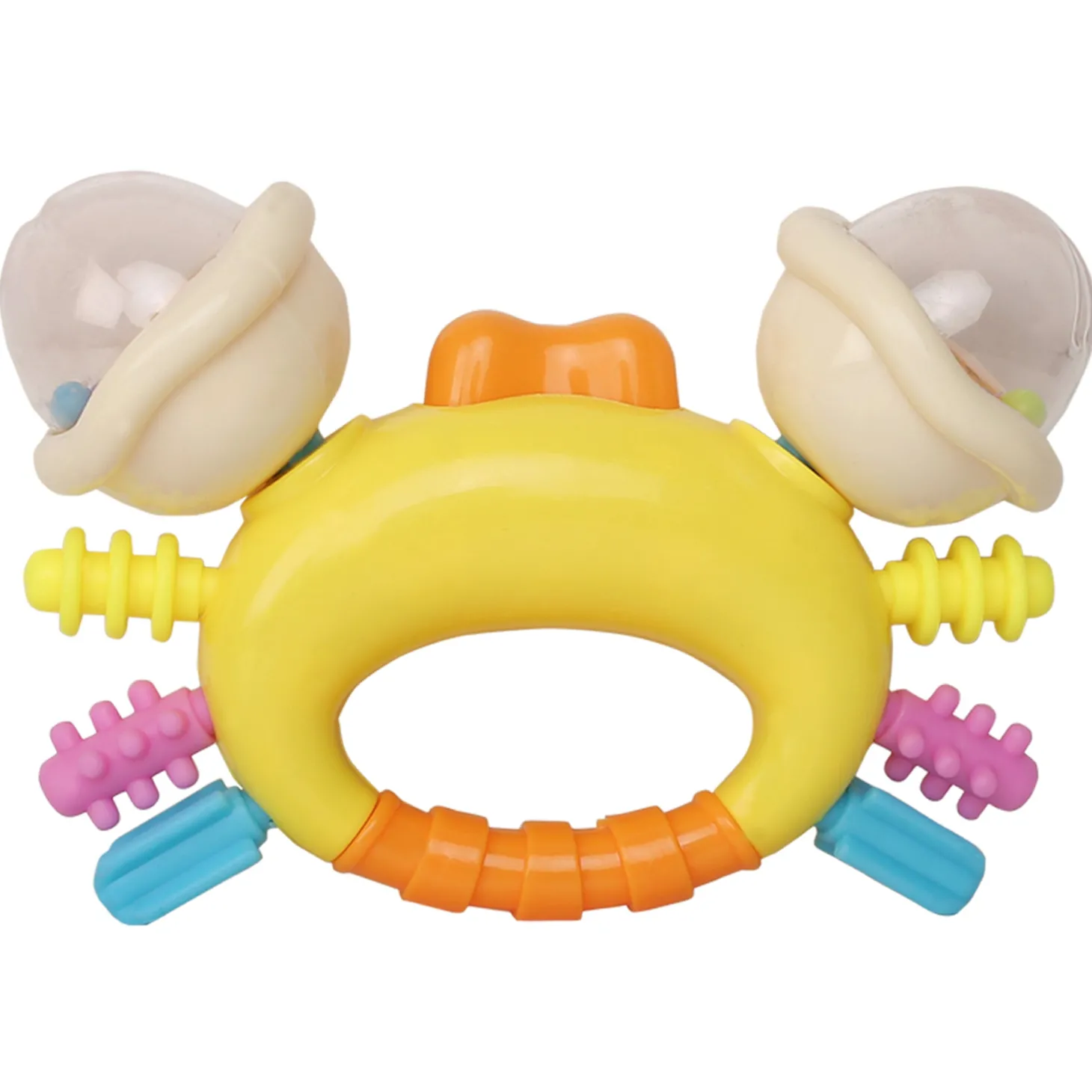 Crab Multicolour Rattle Toy