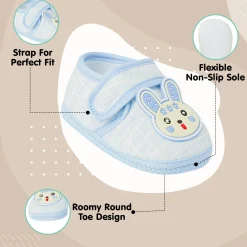 Cute Bunny Blue Booties