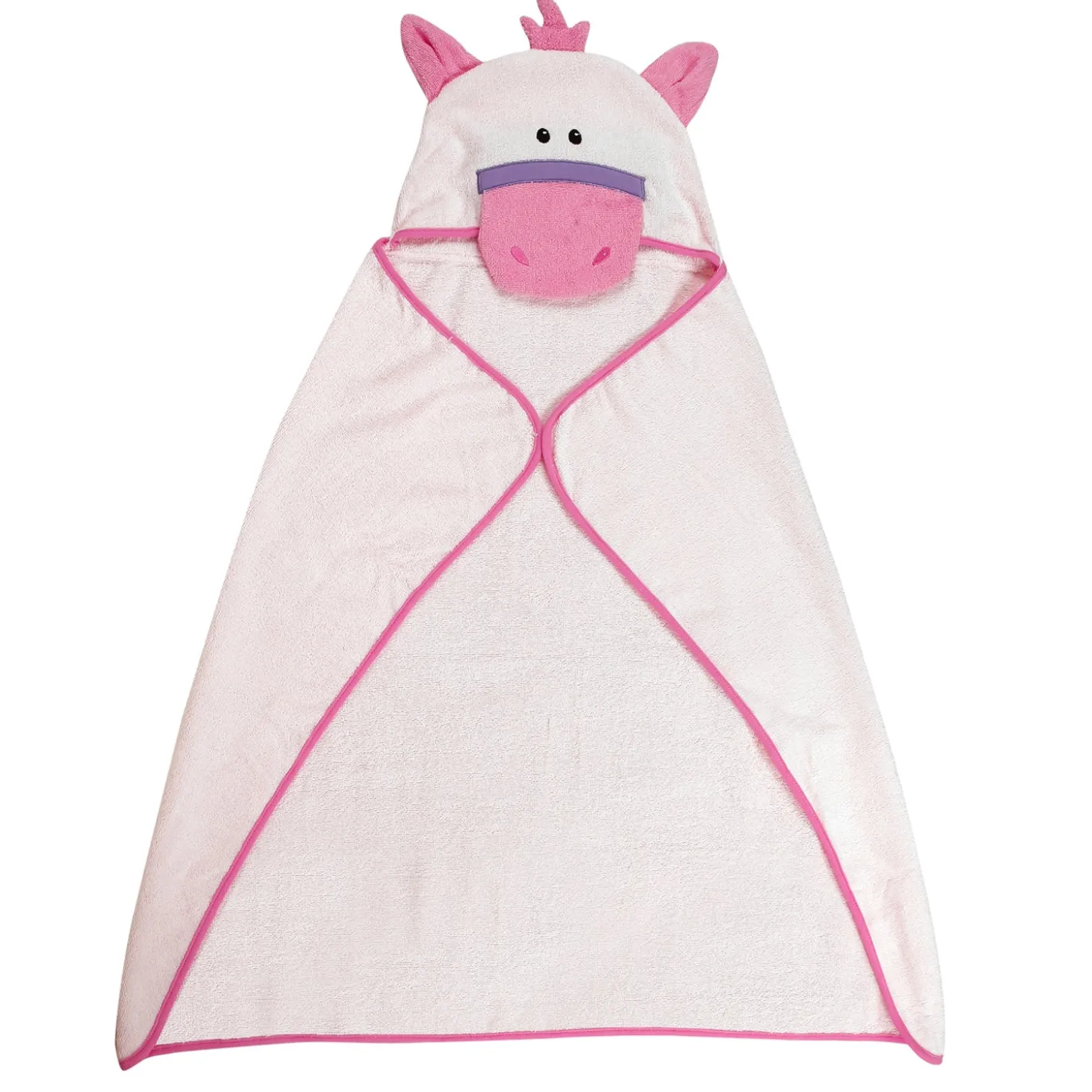 Cute Pink Hooded Towel