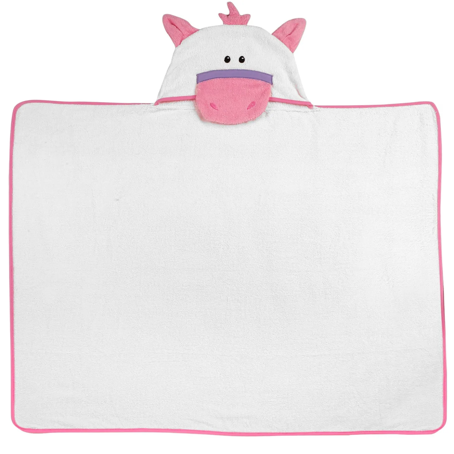 Cute Pink Hooded Towel