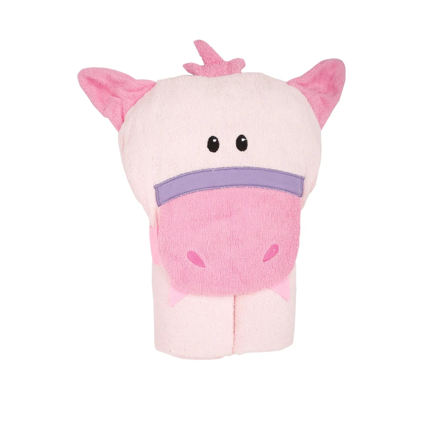 Cute Pink Hooded Towel