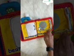 Daily Multicolour Activity Cloth Book