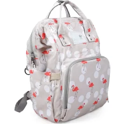 Diaper Bag Maternity Backpack Flamingo Beige