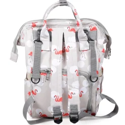 Diaper Bag Maternity Backpack Flamingo Beige