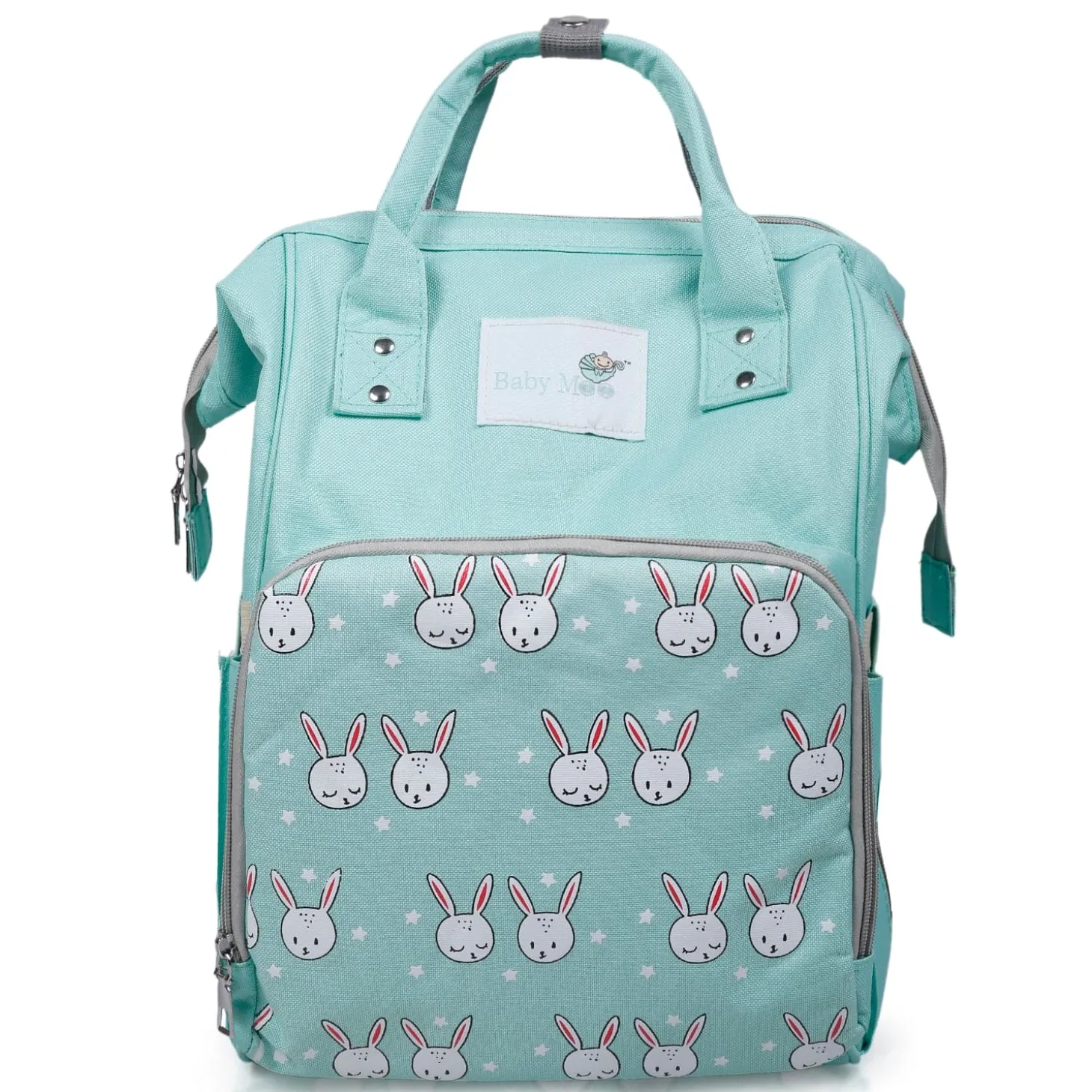 Diaper Bag Maternity Backpack Rabbit Green