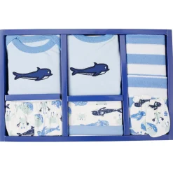 Dolphin Blue 7 Pcs Gift Set