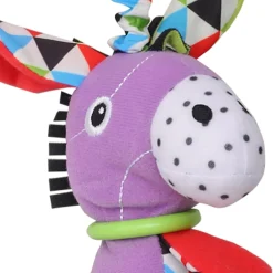 Donkey Purple Hanging Toy With Vibrations
