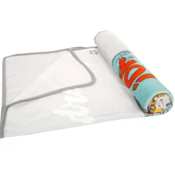 Dream With Stars White One Ply Blanket