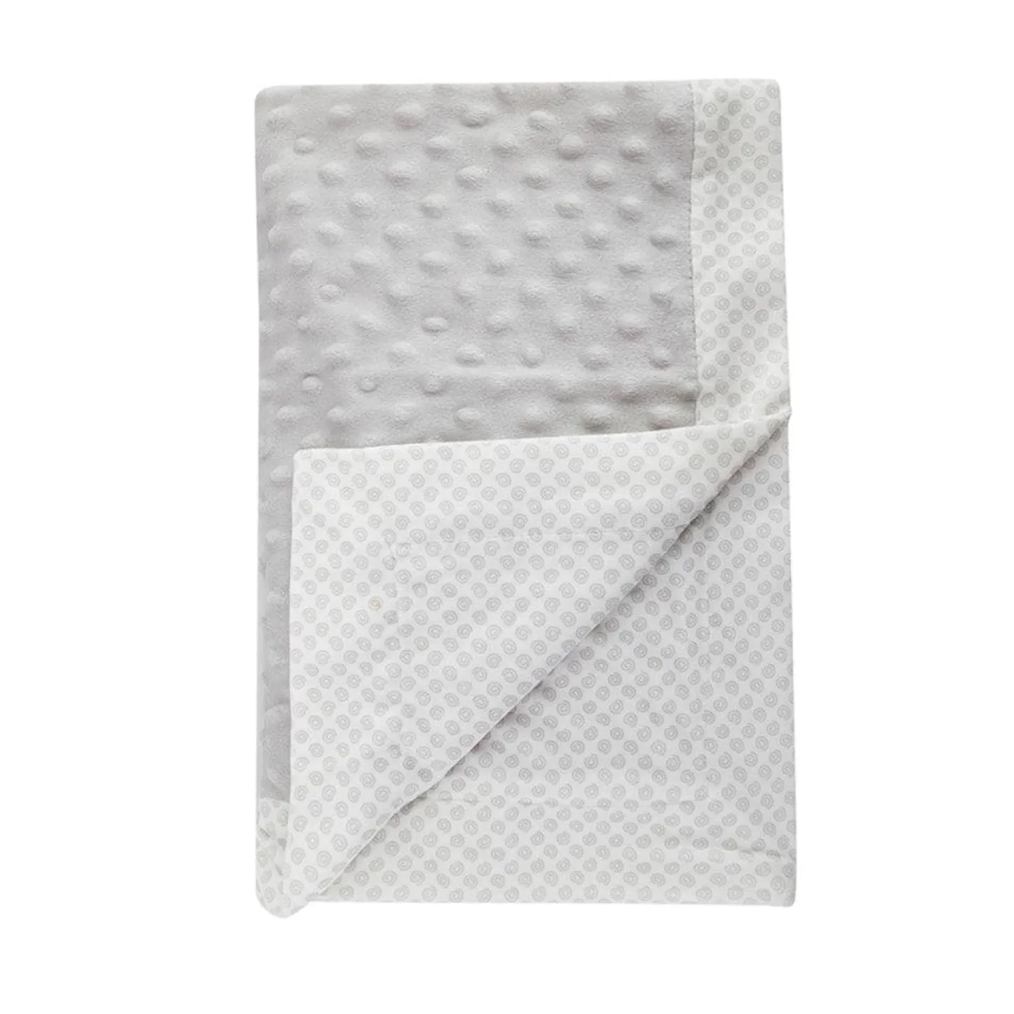 Dreamy Grey Bubble Blanket