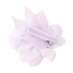 Dressy Floral Grey 3 Pcs Hairband And Socks Set