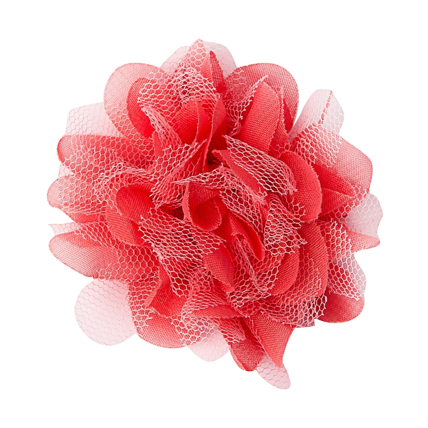 Dressy Floral Peach 3 Pcs Hairband And Socks Set