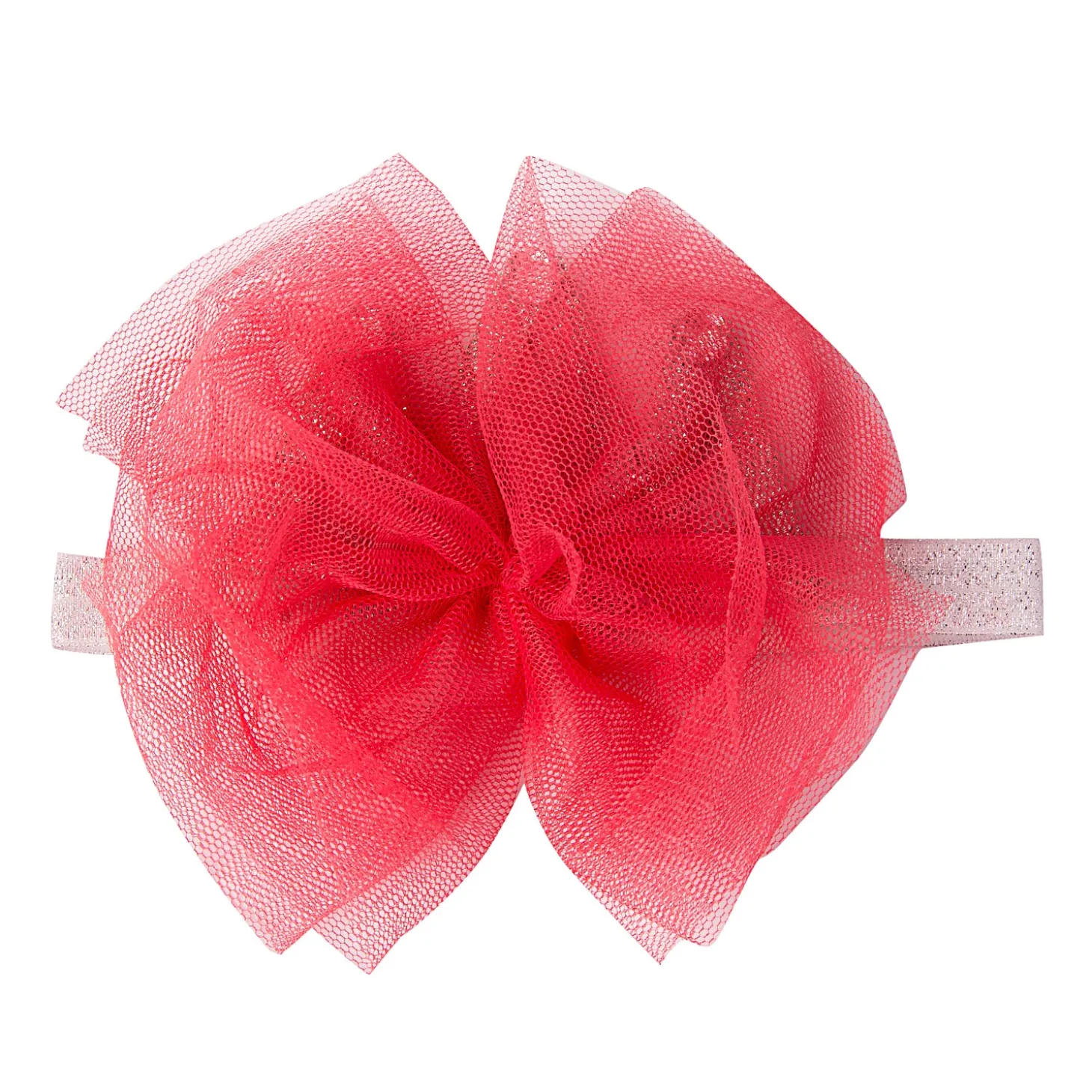 Dressy Floral Peach 3 Pcs Hairband And Socks Set