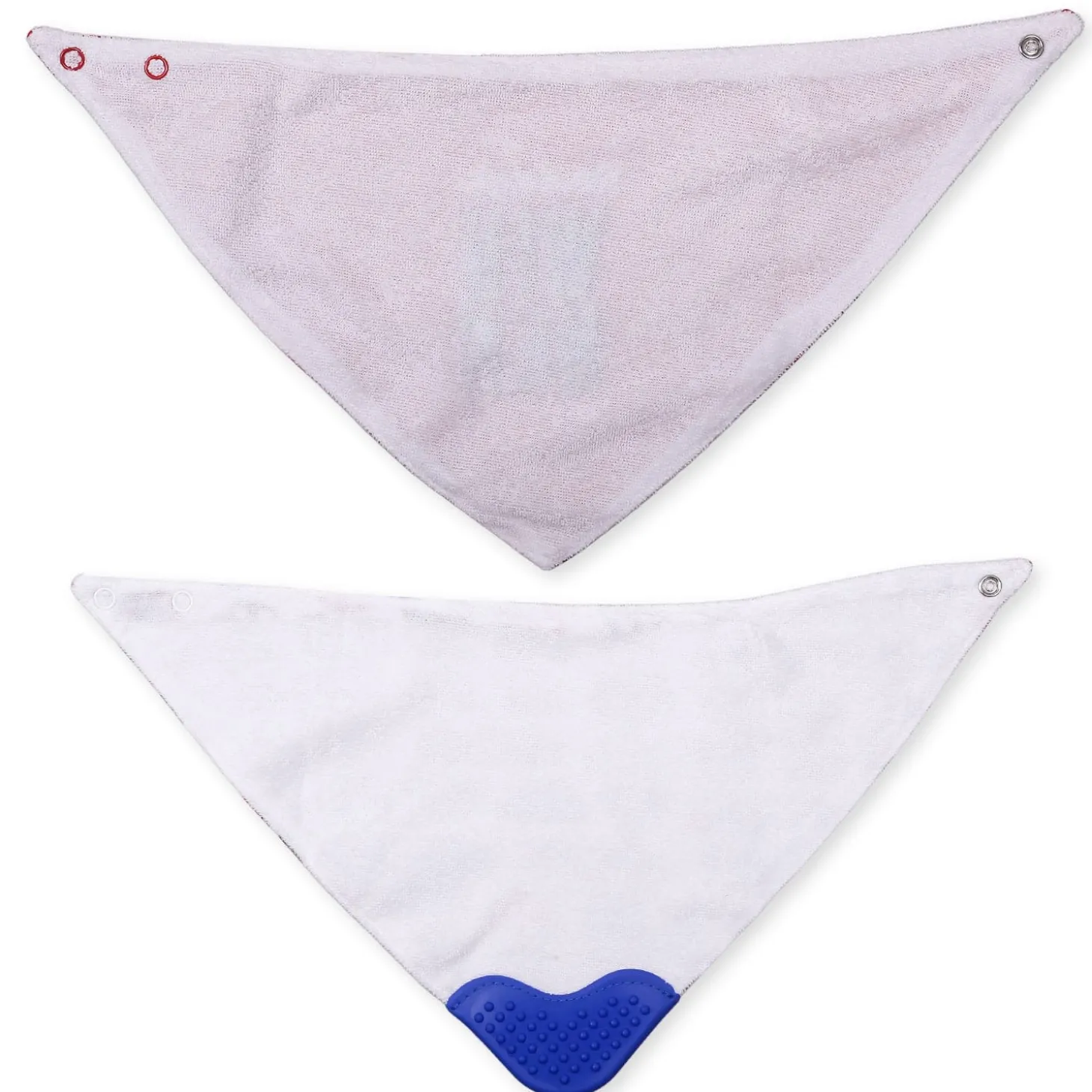 Feeding Bandana Bibs Pack Of 2 Daddy’s Winner Red And Blue