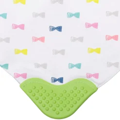 Feeding Bandana Bibs Pack Of 2 Mice Printed Red And White