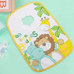 Feeding Bib Jungle Buddies Multicolour