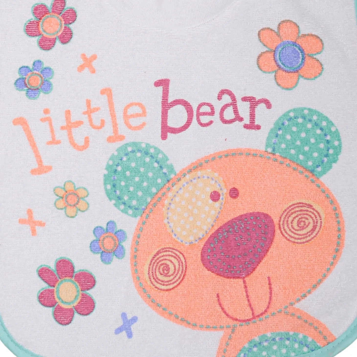 Feeding Bib Little Bear Multicolour