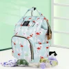 Flamingo Light Blue Diaper Bag