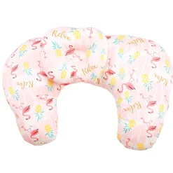 Flamingo Pink Feeding Pillow