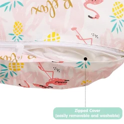 Flamingo Pink Feeding Pillow