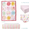 Floral Dreams Pink 4 Pcs Crib Set