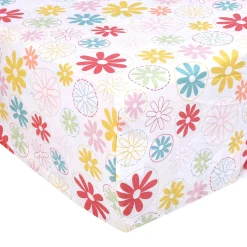 Floral Dreams Pink 4 Pcs Crib Set