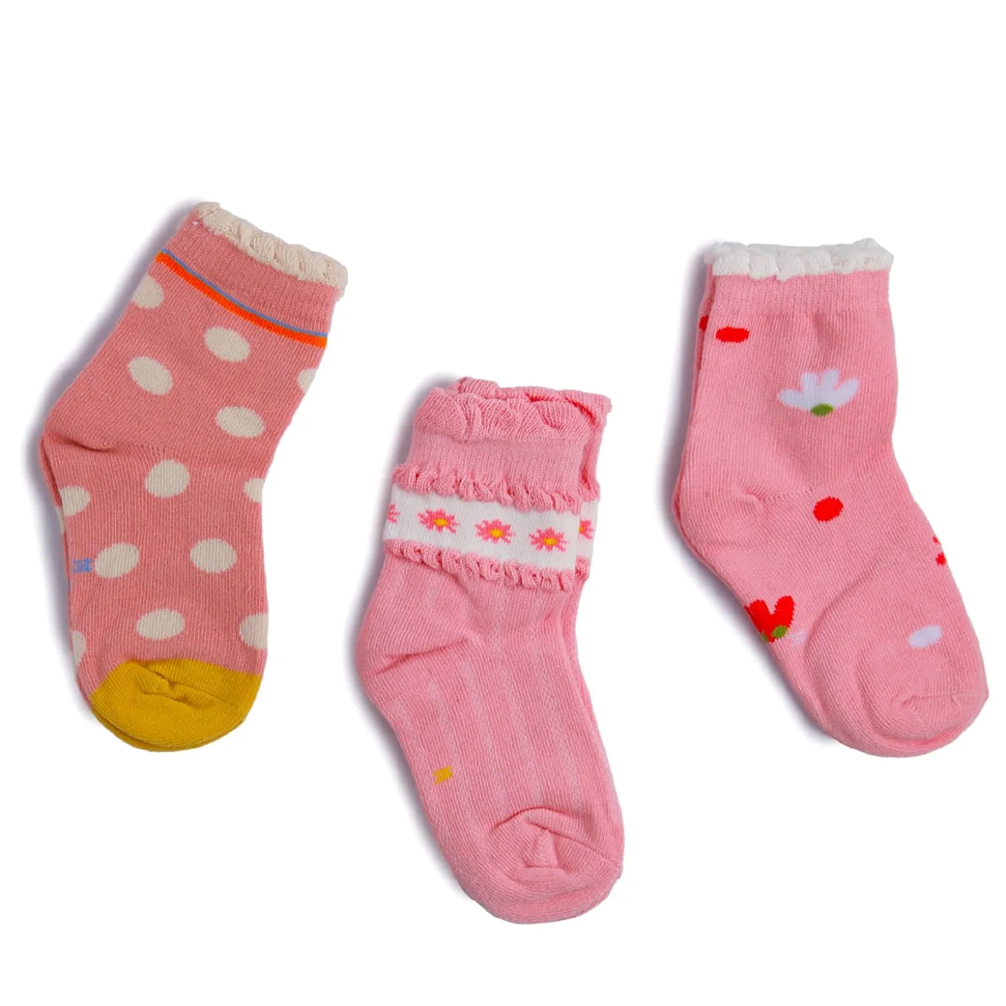 Floral Pastel Shades 5 Pk Socks