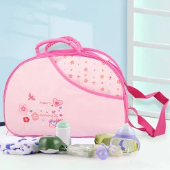 Floral Pink Diaper Bag