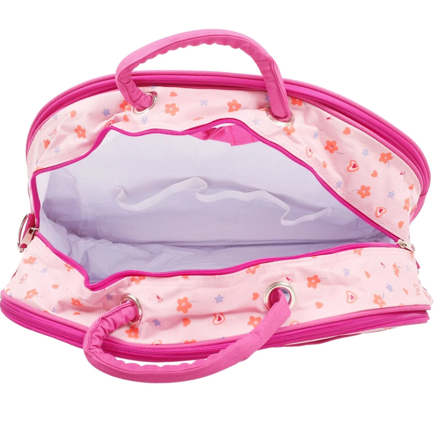 Floral Pink Diaper Bag