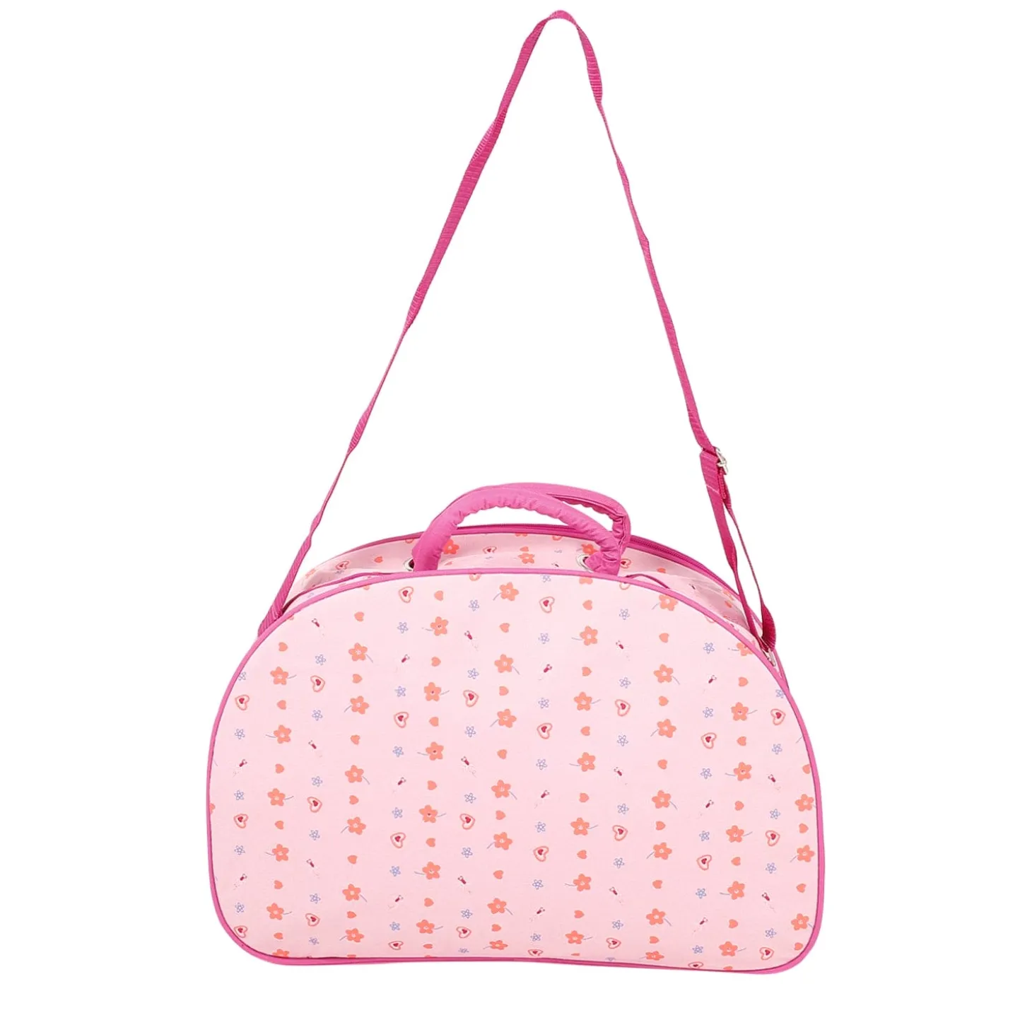 Floral Pink Diaper Bag