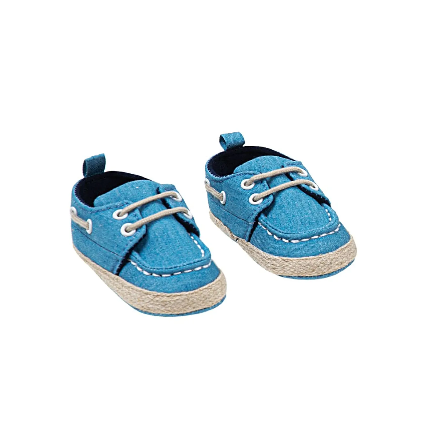 Formal Blue Baby Boat Shoes