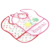 Fun With Fruits Pink 2 Pk Bibs
