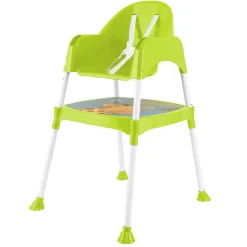Giraffe Lime Green High Dining Chair