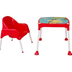 Giraffe Red High Dining Chair