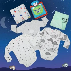 Good Night Sleep 6 Pcs Gift Hamper Unisex Multicolour
