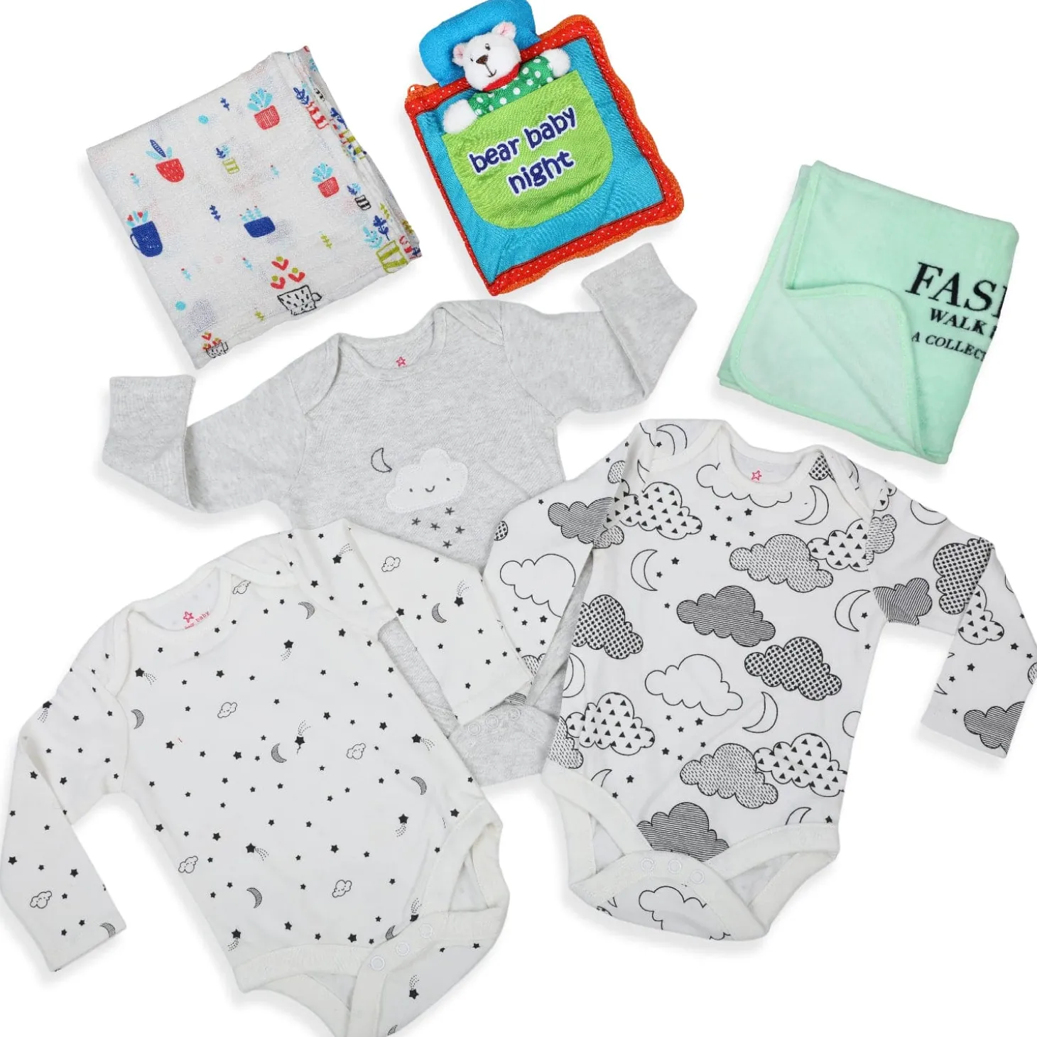 Good Night Sleep 6 Pcs Gift Hamper Unisex Multicolour