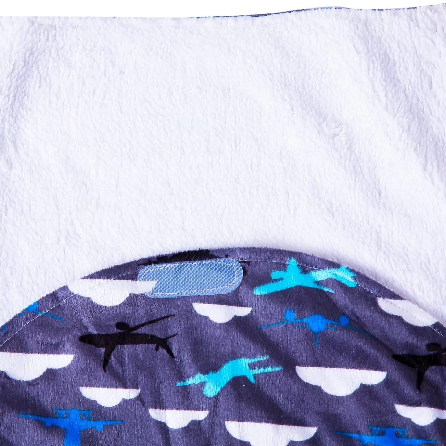Grey Fur Swaddle