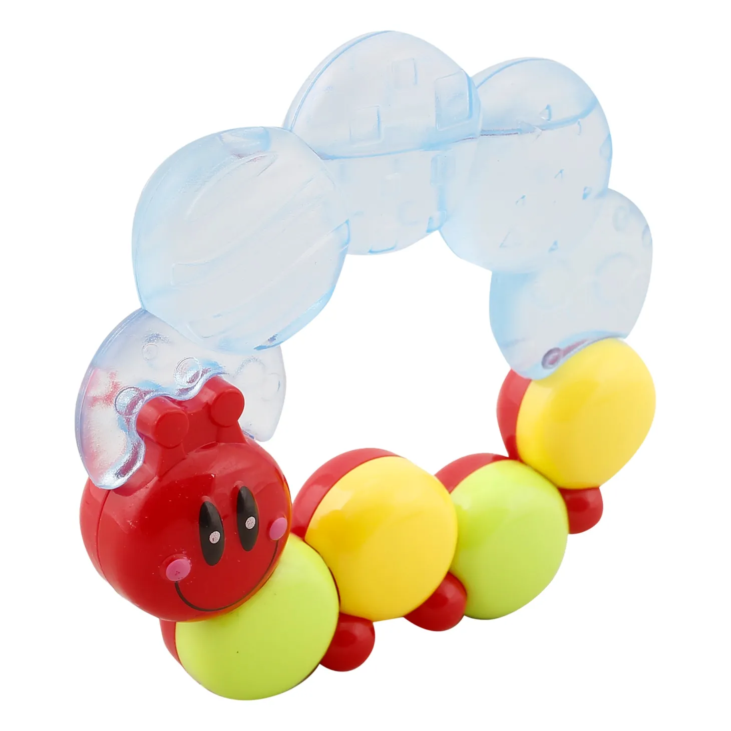 Growing Caterpillar Multicolour Rattle Teether