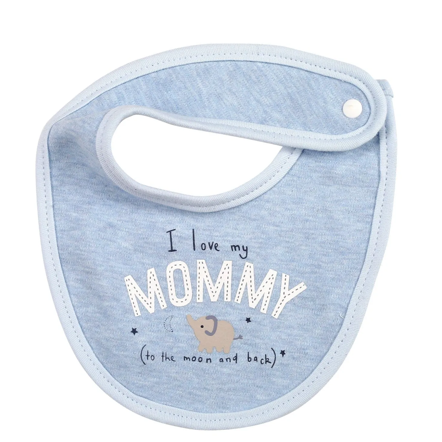 Happy Parenting Blue 3 Pk Bibs
