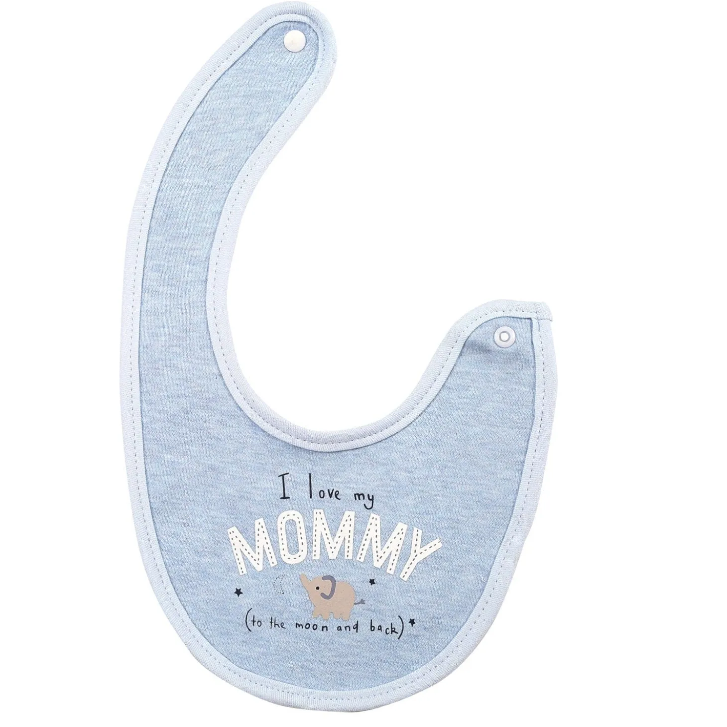 Happy Parenting Blue 3 Pk Bibs