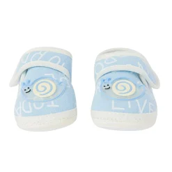 Happy Snail Blue Booties