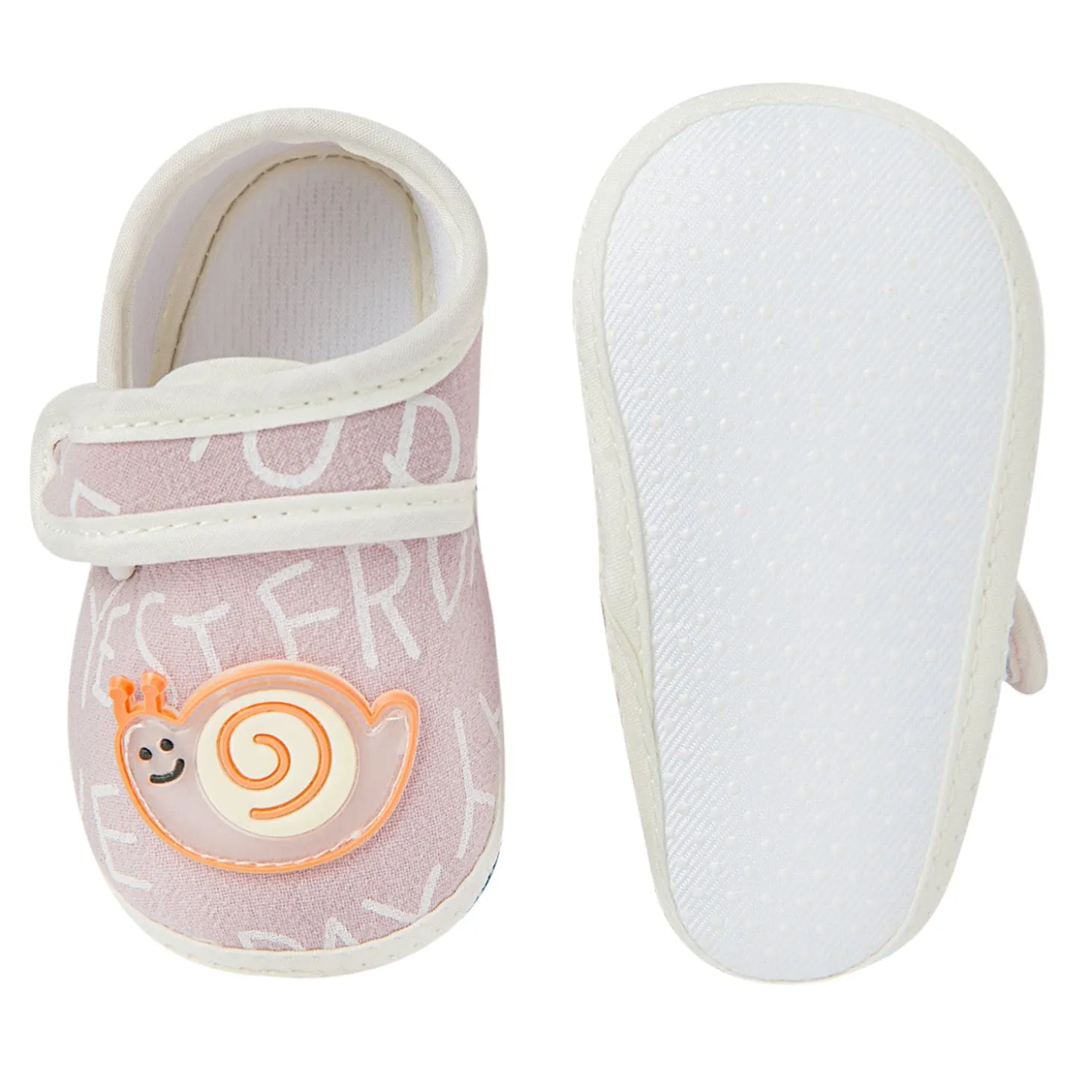 Happy Snail Mauve Booties