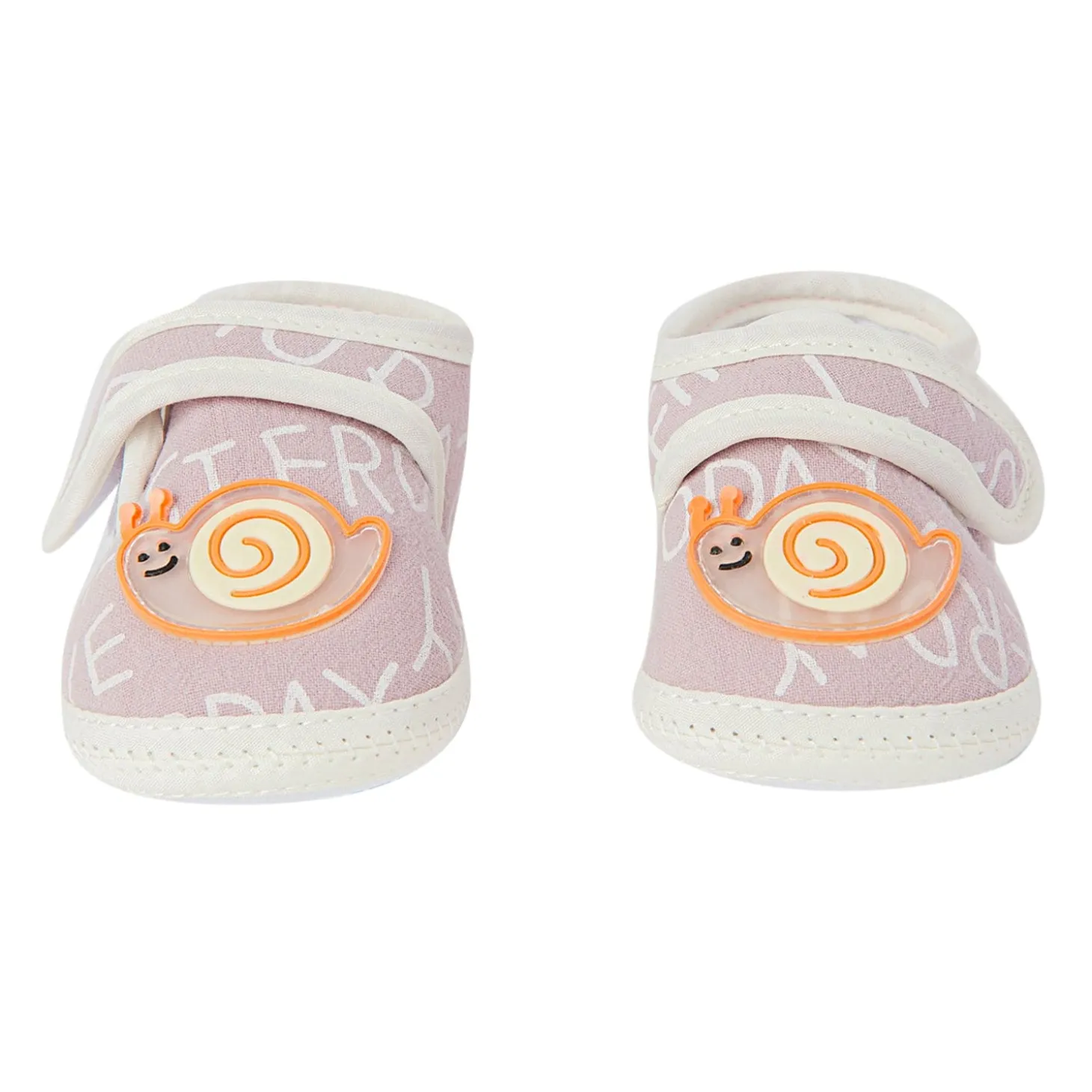 Happy Snail Mauve Booties