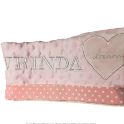 Heart Full Of Dreams Soft Reversible Bubble Blanket Pink