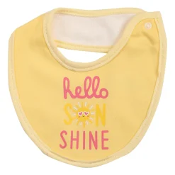 Hello Sunshine Yellow 3 Pk Bibs
