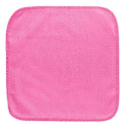 Hooded Towel And 5 Wash Cloth Gift Set Mrs Fox Heart Pink