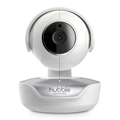 Hubble Connected Nursery Pal Premium Smart HD Touch Screen Viewer With Baby Monitor - White