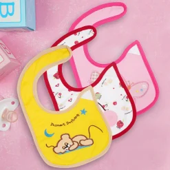 I Am Smart Multicolour 3 Pk Bibs