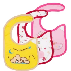 I Am Smart Multicolour 3 Pk Bibs