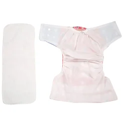 I Love Animals Blue And Pink Reusable Diaper