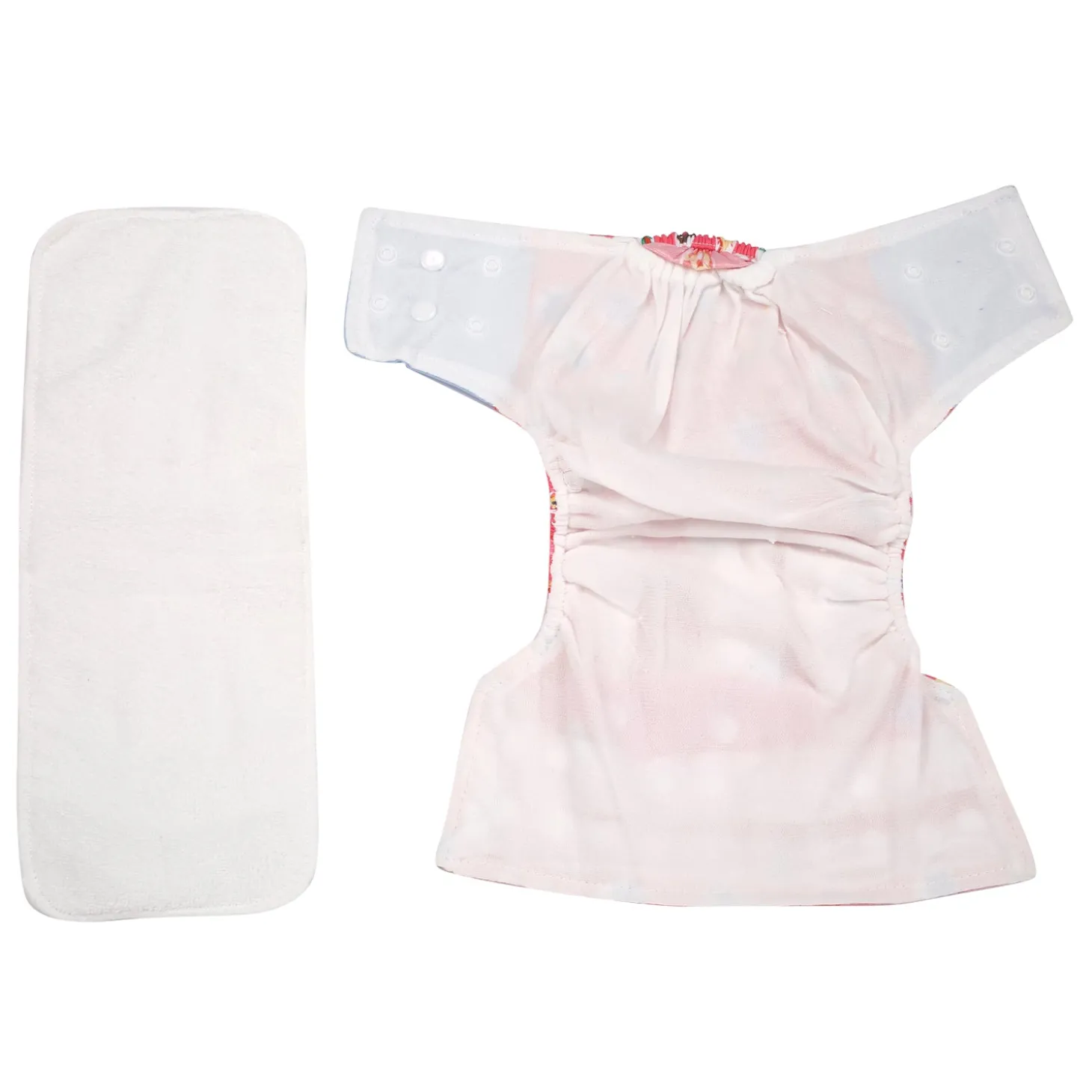 I Love Animals Blue And Pink Reusable Diaper